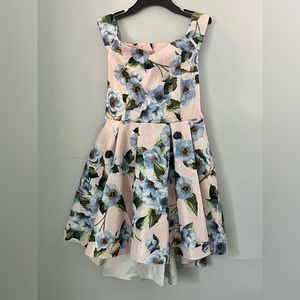 Vintage floral dress by F E Forever girls size large. Excellent condition